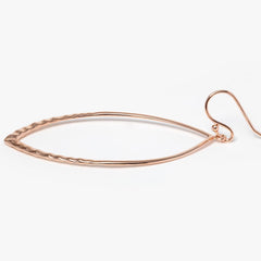 10K Rose Gold Statement Earrings| Fiorese Jewelry