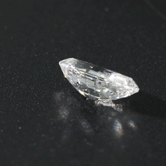 2.58ct Marquise Shaped Step Cut Lab Diamond F VS NO.832