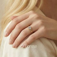 1.7–1.8ct Pear Shaped Ring - MMR