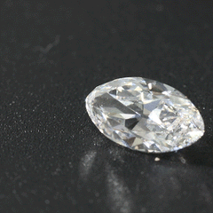 2.42ct Oval Old Mine Cut Lab Diamond E VS NO.804