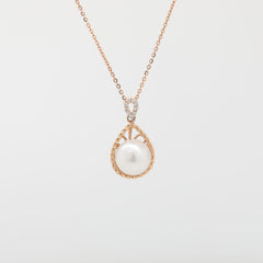 18K Yellow Gold Freshwater Pearl Pendant - MMR