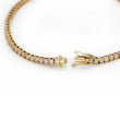 18K Yellow Gold Lab Diamond Tennis Bracelet