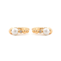 5mm Fresh-water Pearl Boho-Style Open Ear Cuff