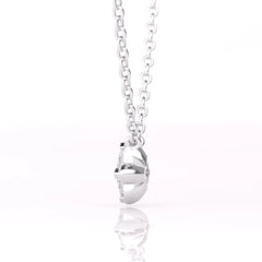 1CT Four Leaf Clover - Shaped Lab Diamond Pendant with Chain - MMR