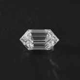 3ct Elongated Hexagonal Step Cut Lab Diamond EF VS NO.758 - MMR
