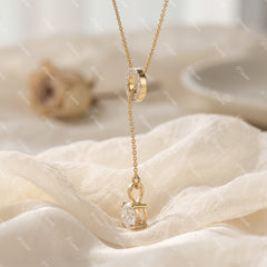 Lab Diamond Inner Karma Necklace