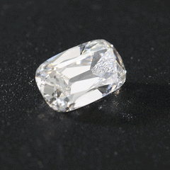 3.03ct Elongated Old Mine Cut Lab Diamond F VS NO.760
