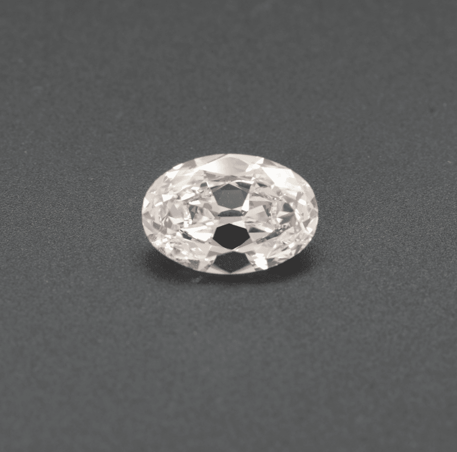 6.25ct Oval Old Mine Cut Lab Diamond F VS1 NO.317 - MMR