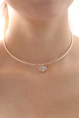 1 ct and 2 ct Oval Bezel Pendant