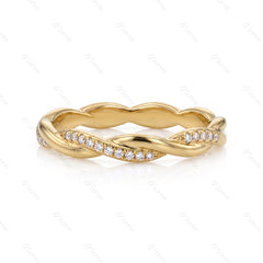 Twist Lab Diamond Ring