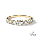 Baguette & Round Lab Diamond Eternity Band - MMR