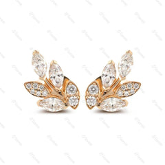 Leaf Stud Earrings - MMR