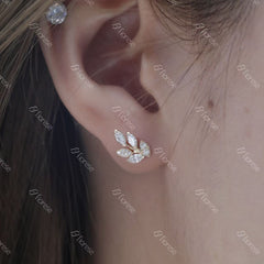 Leaf Stud Earrings - MMR