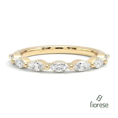 Marquise Cut Stone Eternity Band - MMR