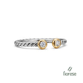Twisted rope open ring - MMR