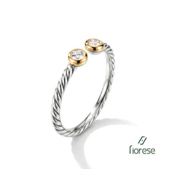 Twisted rope open ring - MMR