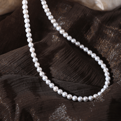 Vintage - Inspired Japanese Akoya Pearl Strand Necklace - MMR