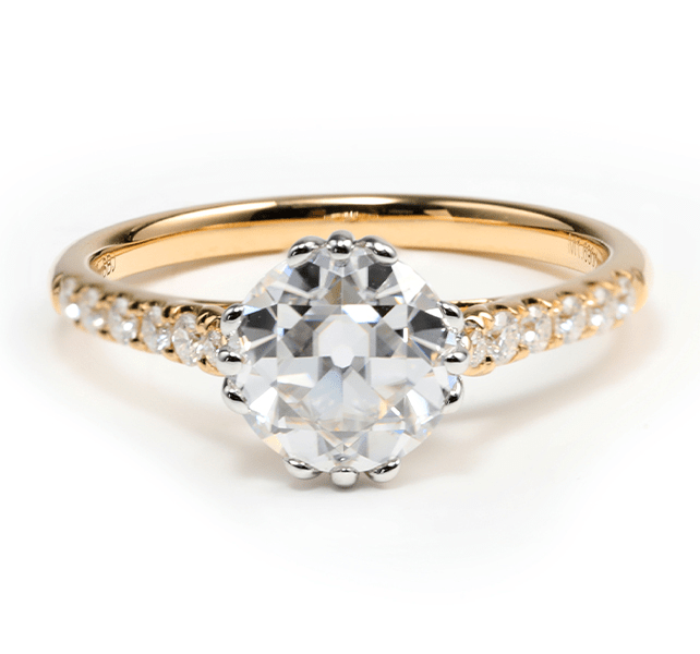 old european cut engagement ring – MMR