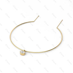 1 ct and 2 ct Oval Bezel Pendant - MMR