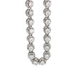 14K White Gold Lab Diamond Tennis Necklace
