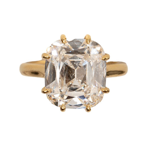 Old mine cut Diamond Engagement Ring – YI COLLECTION