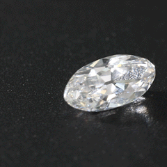 2.05ct Oval Old Mine Cut Lab Diamond E VS NO.802