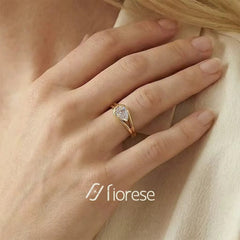 1.7–1.8ct Pear Shaped Ring - MMR