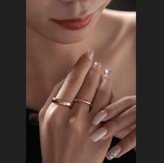 Matching Wedding Band Set (His & Hers)