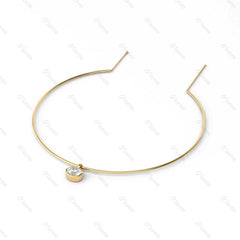 1 ct and 2 ct Oval Bezel Pendant