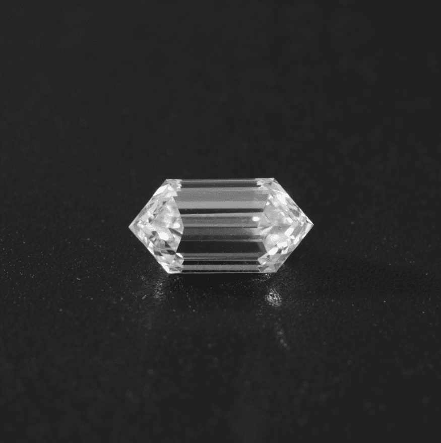 2.04ct Elongated Hexagonal Step Cut Lab Diamond DE VS NO.756 - MMR