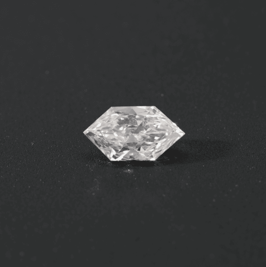 2.13ct IGI Elongated Hexagonal Duchess Cut Lab Diamond G VVS2 NO.2586 - MMR
