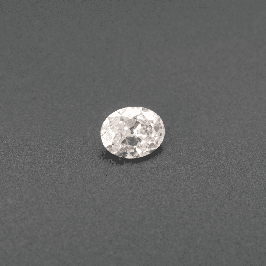 2.68ct Oval Old Mine Cut Lab Diamond D VVS2 NO.389 - MMR