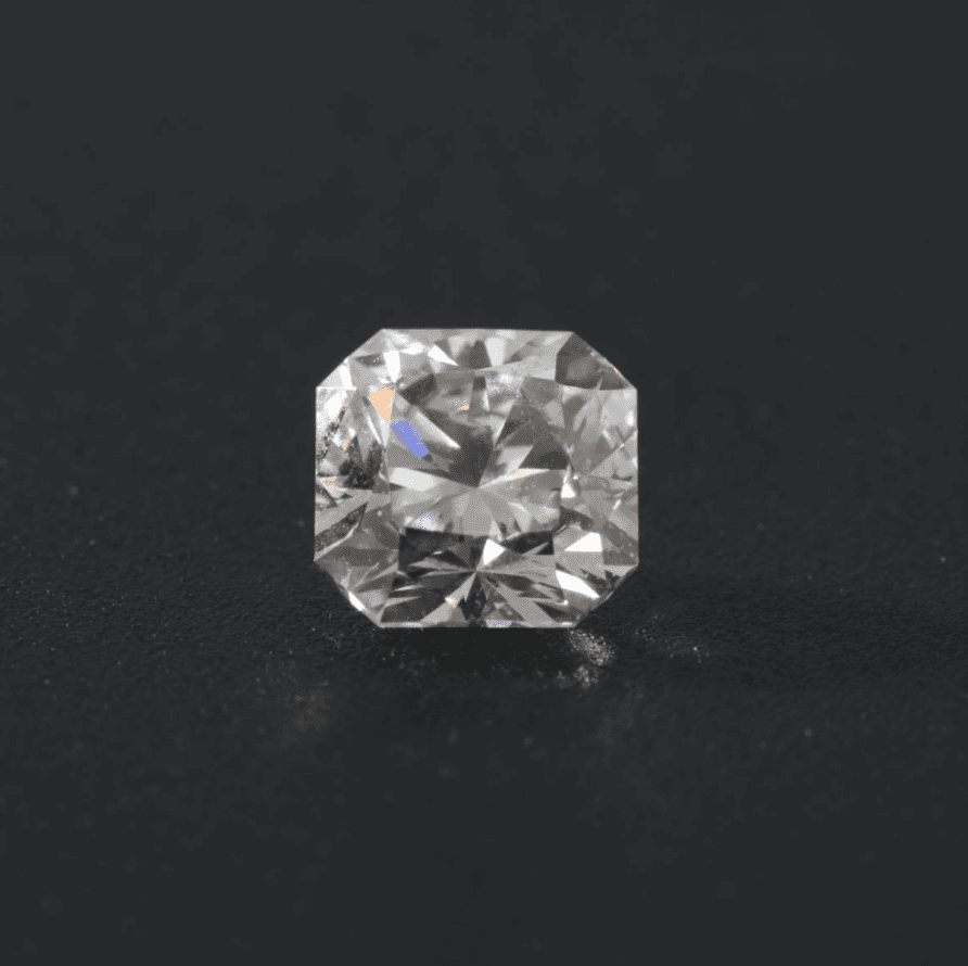 2.9ct Radiant Cut Hearts and Arrows Lab Diamond F VVS NO.2505 - MMR