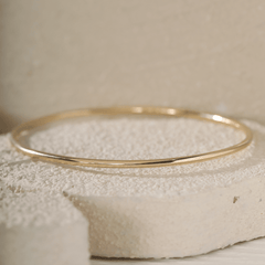 2mm Hollow Tube Bangle Bracelet - MMR