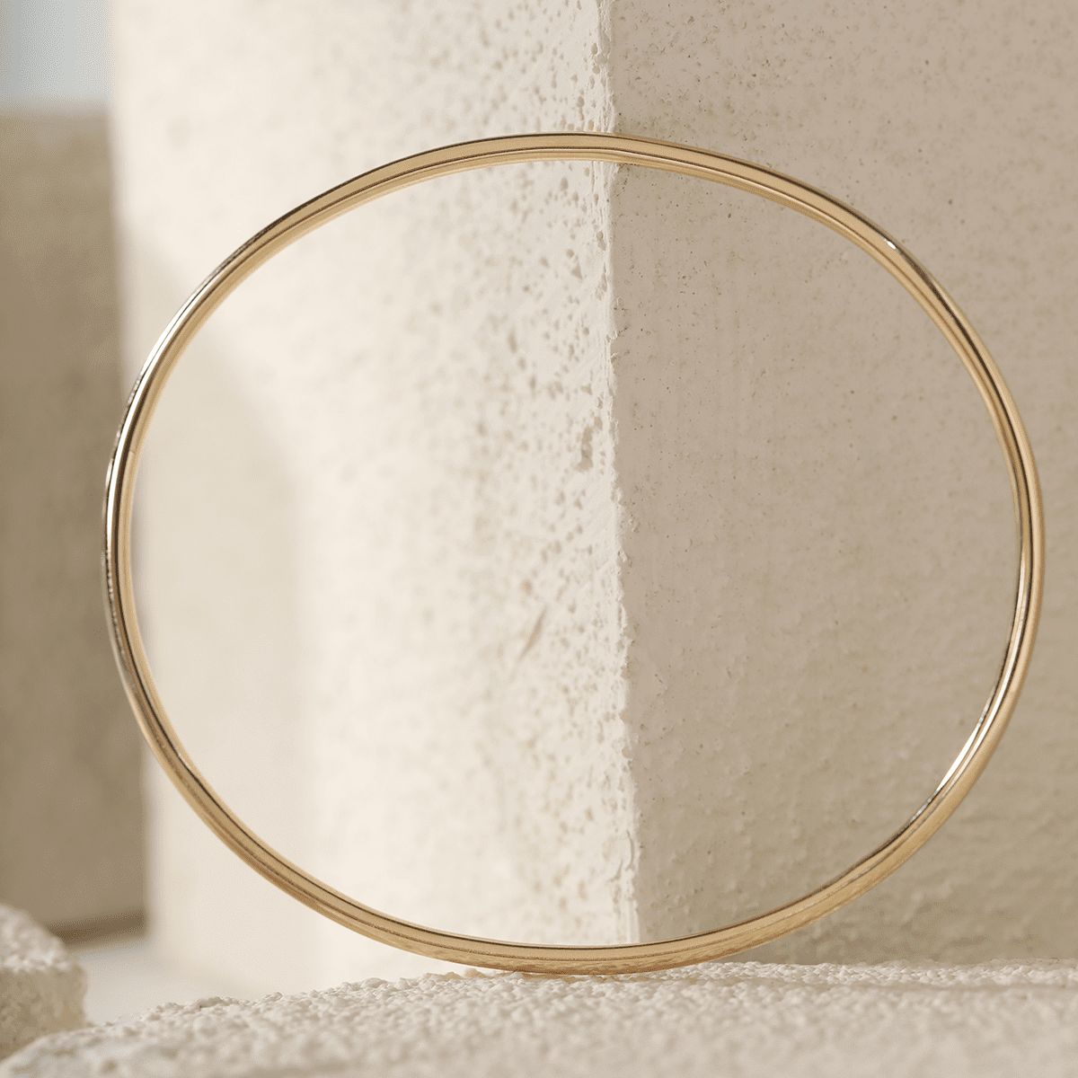 2mm Hollow Tube Bangle Bracelet - MMR