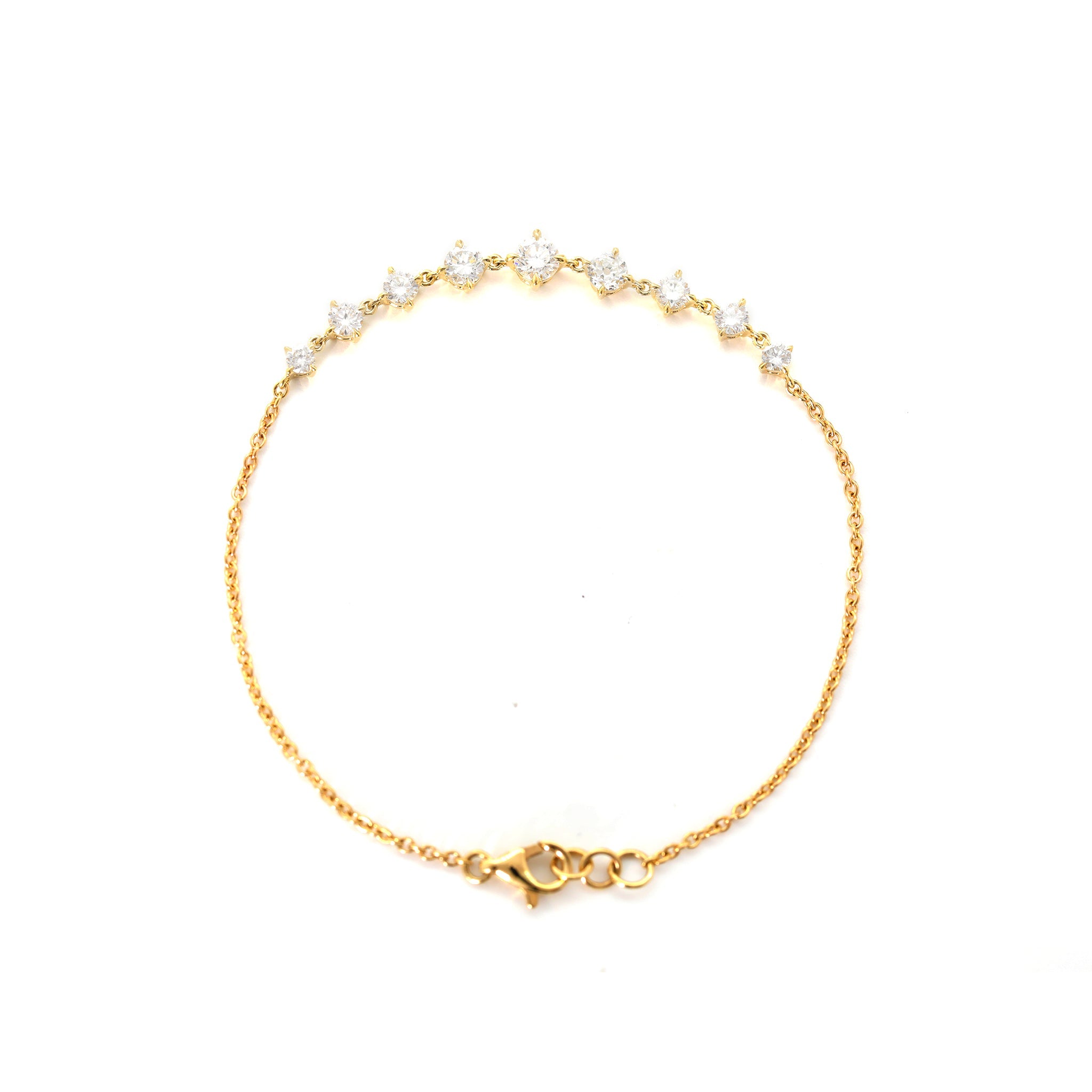 Celestial Graduated Lab Diamond Bracelet - MMR