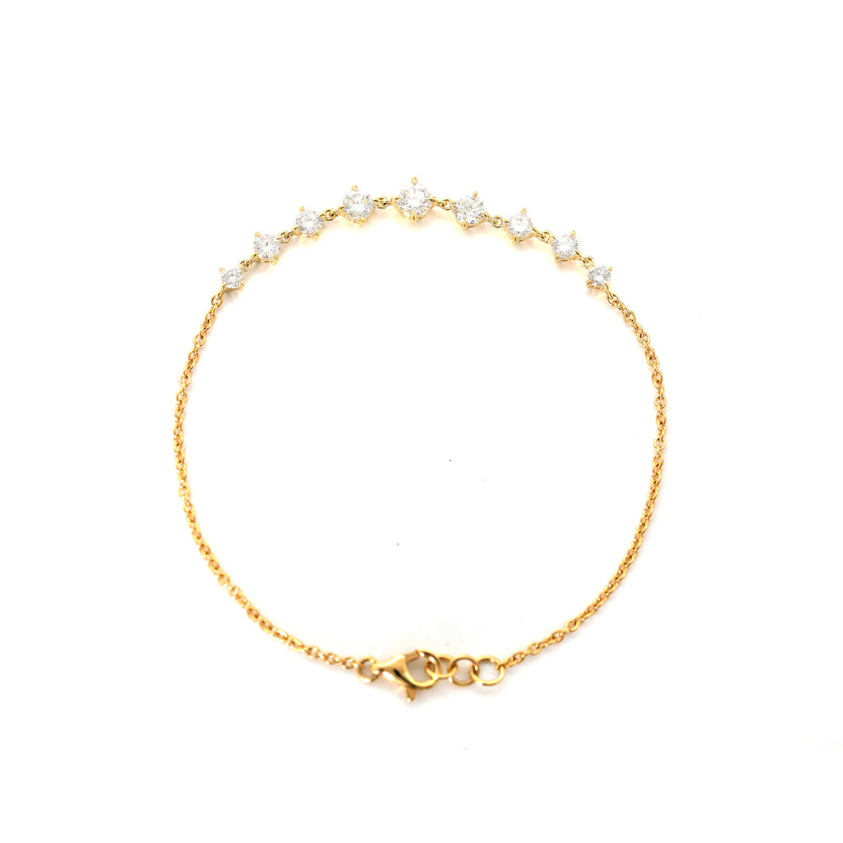 Celestial Graduated Lab Diamond Bracelet - MMR