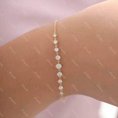 Celestial Graduated Lab Diamond Bracelet - MMR