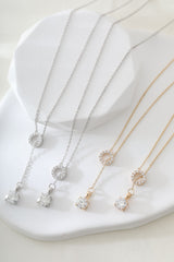 Lab Diamond Inner Karma Necklace