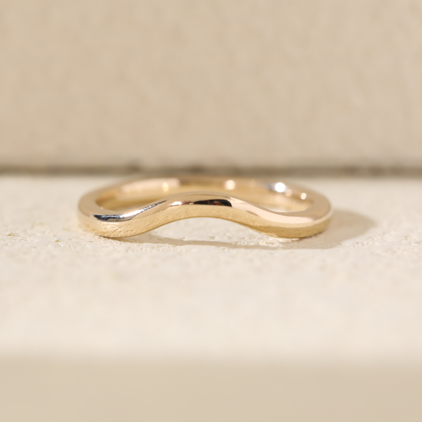 14K Yellow Gold Matching Ring