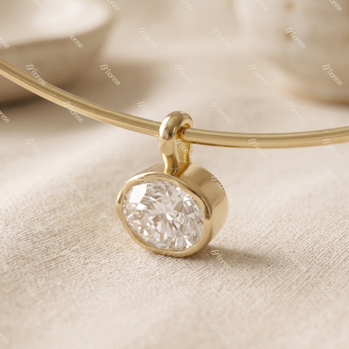 10k yellow gold Choker Only (13.6 inch+1 inch extension chain )