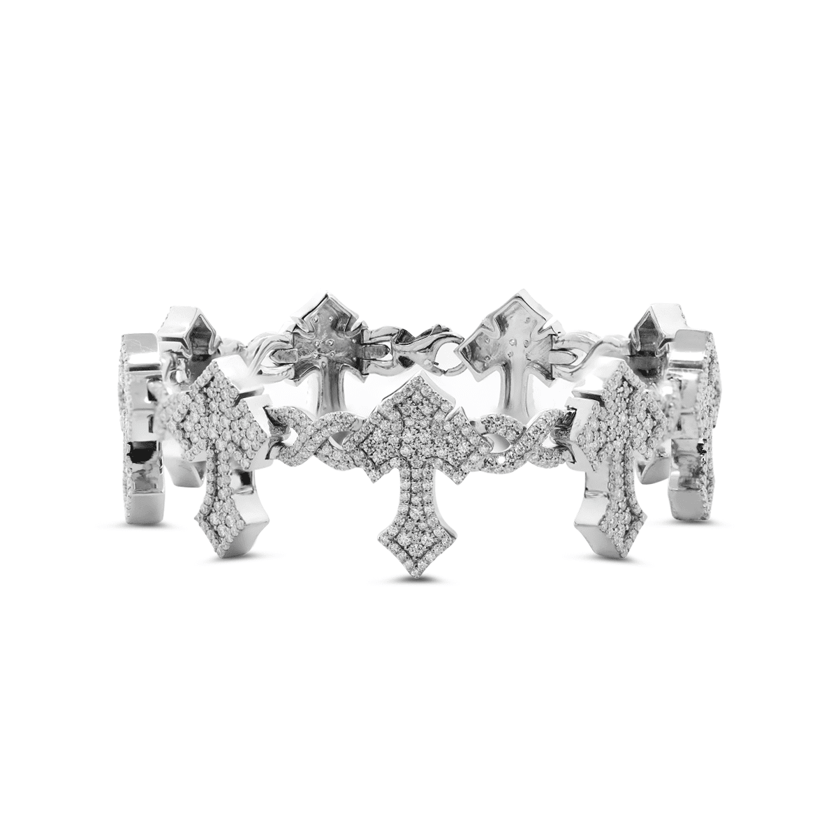 Knight's Faith Pavé Lab Diamond Bracelet - MMR