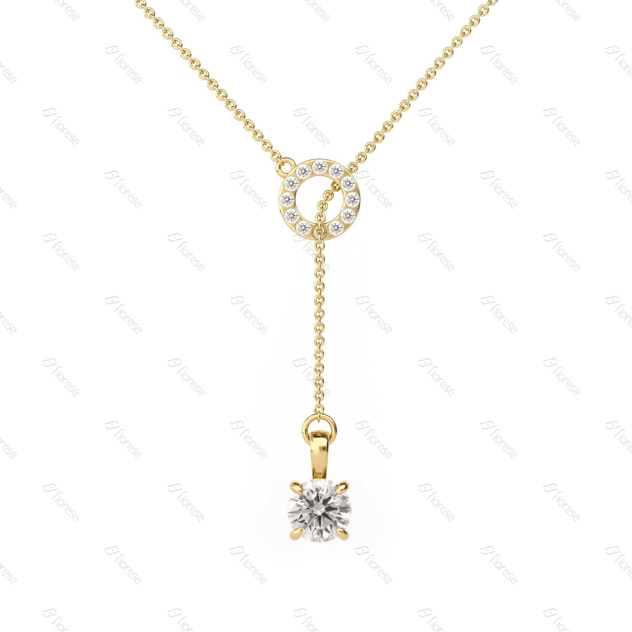 Lab Diamond Inner Karma Necklace - MMR