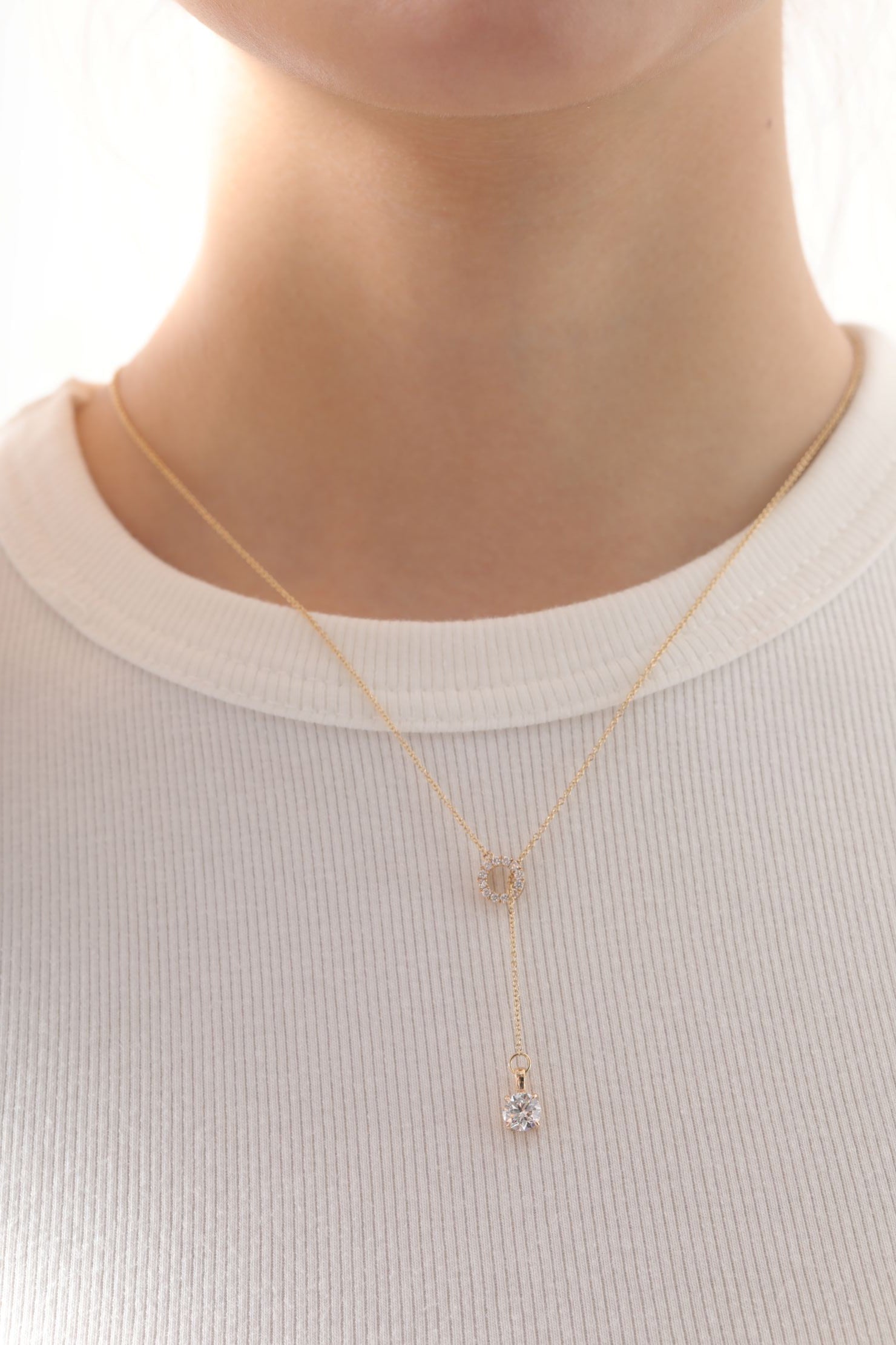 Lab Diamond Inner Karma Necklace - MMR