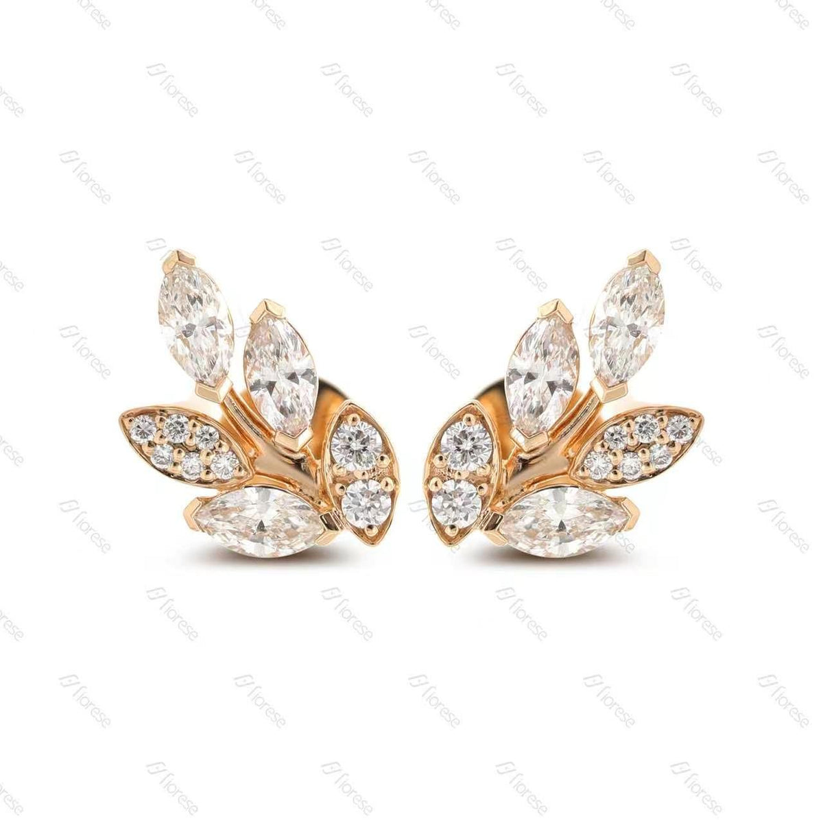 Leaf Stud Earrings - MMR