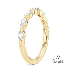 Marquise Cut Stone Eternity Band - MMR