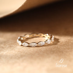 Marquise Cut Stone Eternity Band - MMR