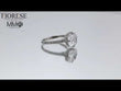 Platinum 3ct Old Mine Cut Cushion Lab Diamond 4 Prongs Hidden Halo Vintage Side-stone Wedding Band