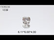 Fiorese Jewelry 1.14 Carat(6.11*6.00*4.00) Old Mine Cut Lab Diamond  MMR20231020