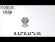 Fiorese Jewelry 2.19 Carat(8.13*8.12*5.01) Old European Cut Lab Diamond  MMR202311138(E-138)